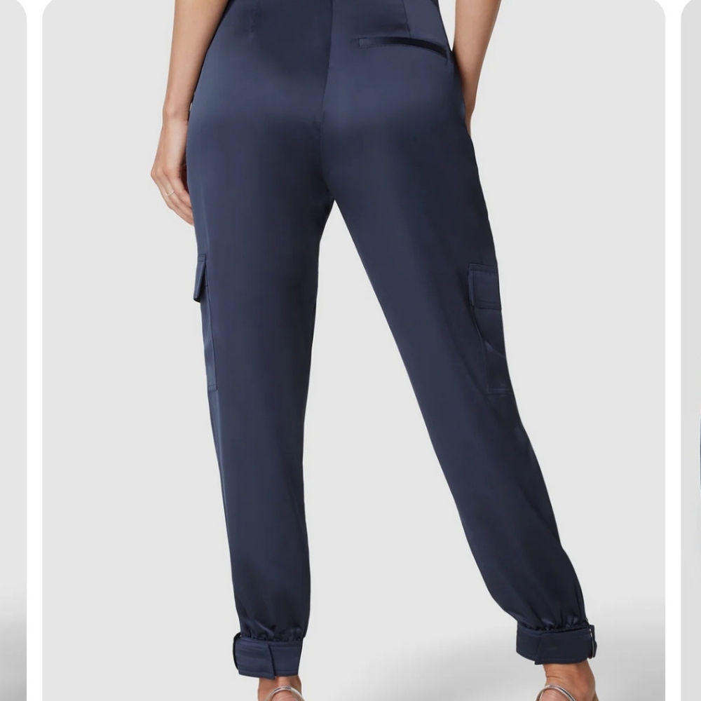 Bebe Navy Stud Detail Jogger Pant - Picture 5 of 6